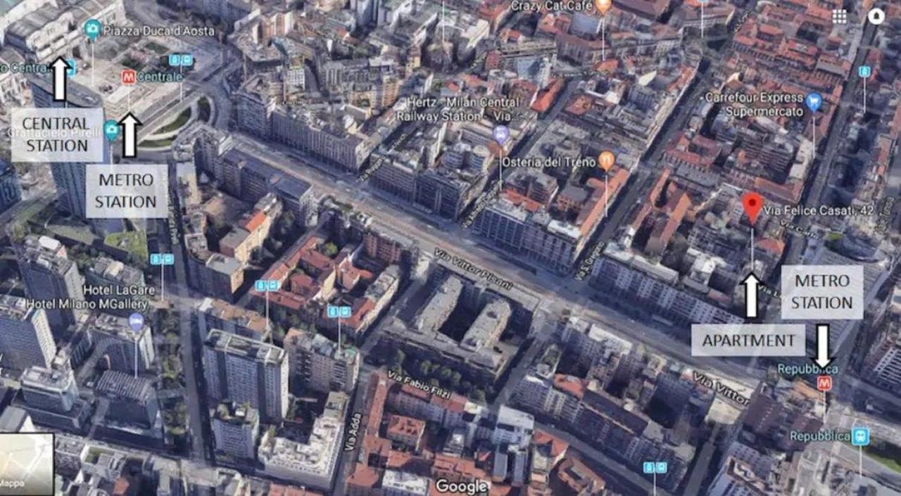 Suite Mm3/Repubblica A 5 Minuti Dal Duomo Милано Екстериор снимка
